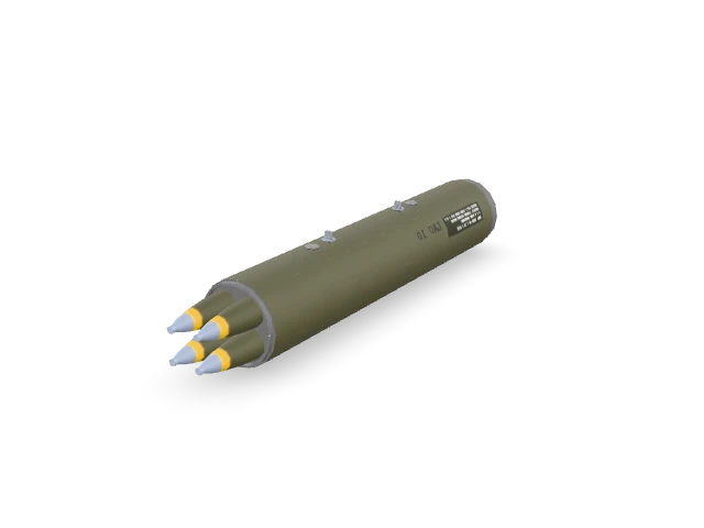 LAU-10 Zuni pod